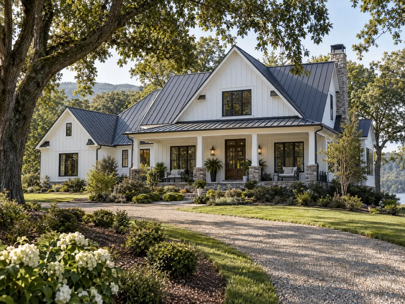 Metal Roofing architectural illustration